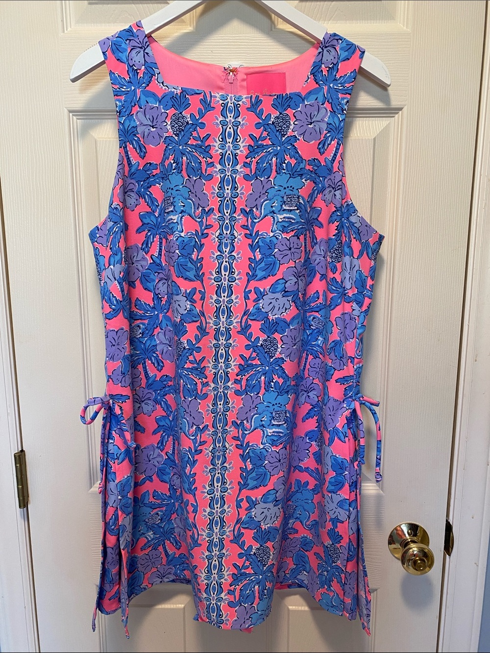 Lilly Pulitzer Donna Square Neck Romper